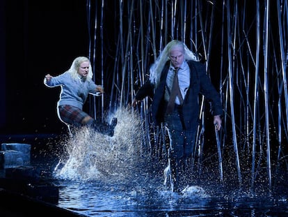 Una escena de 'Pelléas et Mélisande' en el Teatre del Liceu de Barcelona.