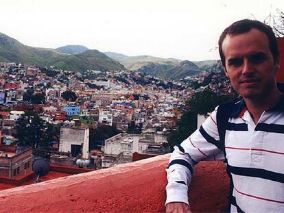 El autor, en uno de los miradores de Guanajuato.