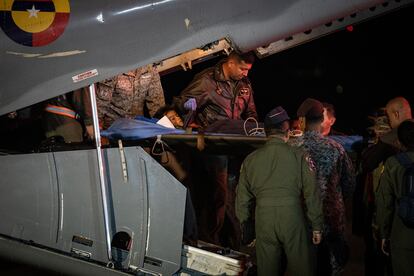 The children rescued from the Guaviare jungle arrive in Bogotá, on June 10, 2023.
