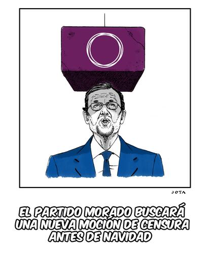 El partido morado buscará una nueva moción de censura antes de Navidad. 
