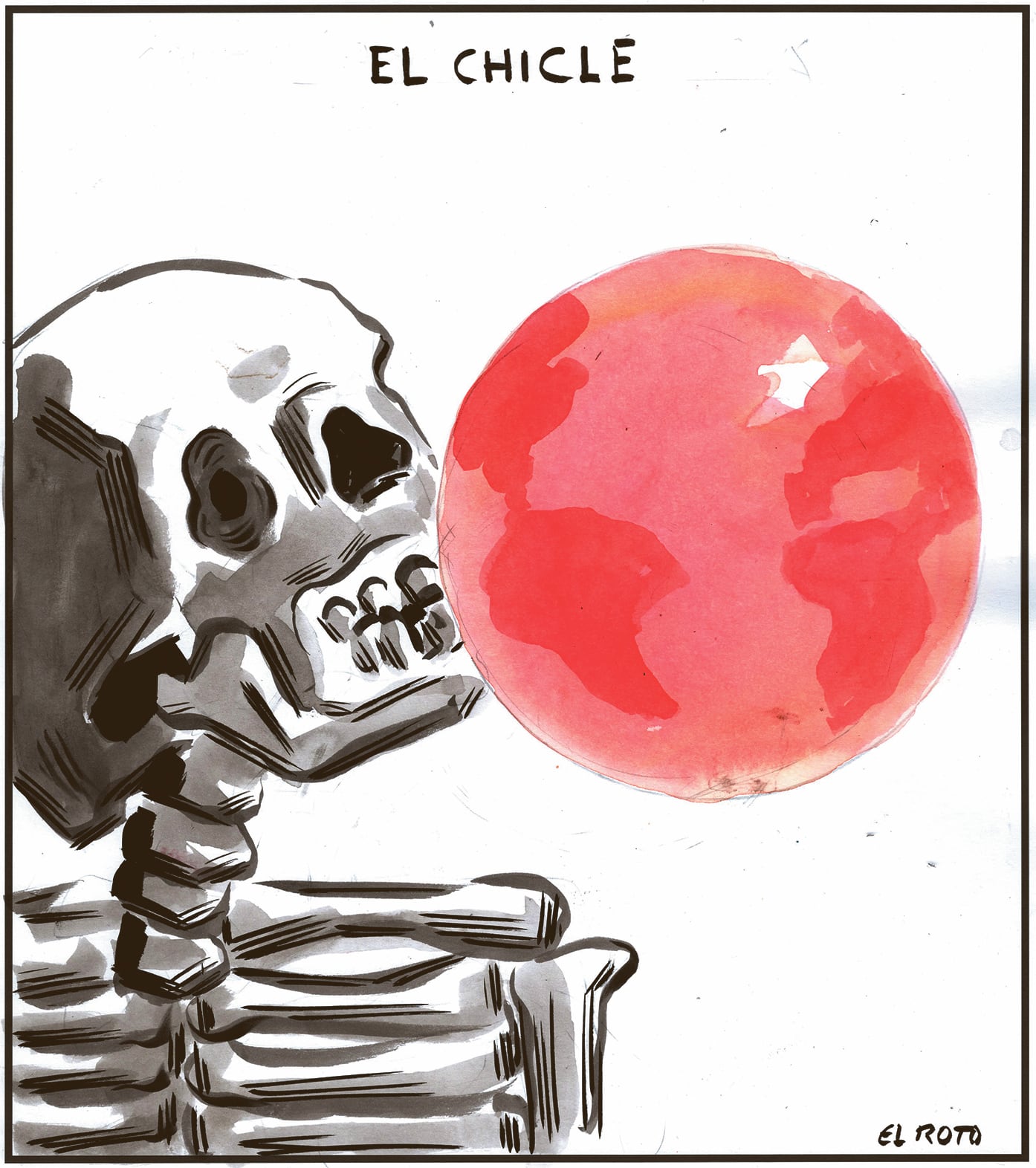 El Roto: el chicle