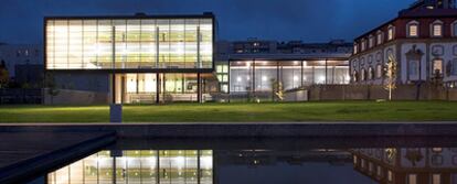 El centro cultural Vila Flor en Guimarães (Portugal), un palacio del siglo XVIII restaurado por el estudio de arquitectura Pitágoras, que también firma el edificio de nueva planta.