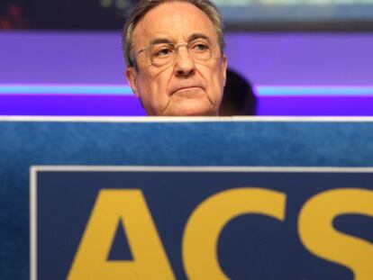 Florentino P&eacute;rez, director ejecutivo de ACS