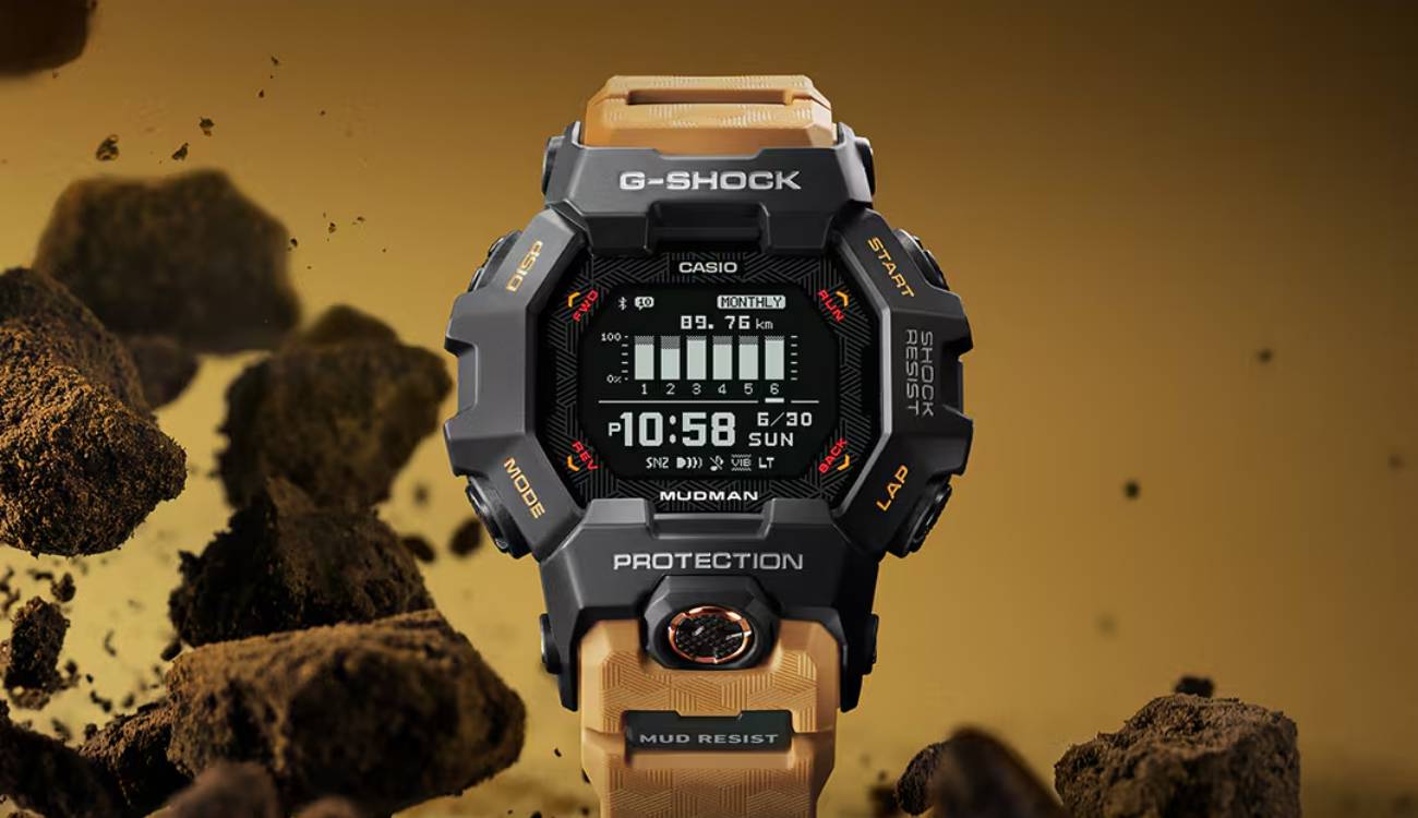 El nuevo Casio G-SHOCK es una bestia: resiste golpes, barro y agua, y tiene dos años de autonomía