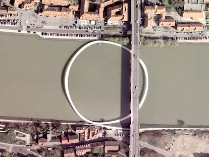 El Circle Bridge (2010), en Maribor, Eslovenia. Una construcción diseñada por Oana Stanescu y Dong-Ping Wong.