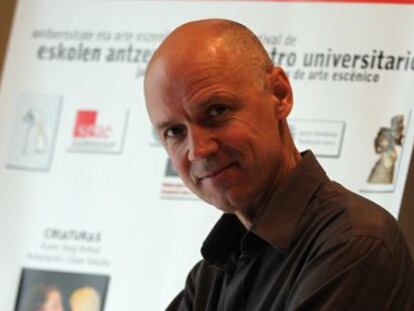 El director del II Festival de Teatro Universitario de Bilbao, Algis Arlauskas.