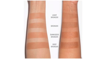 bronceador maquillaje