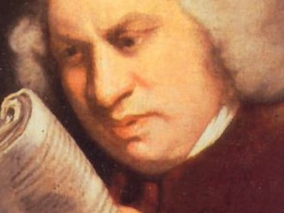 El inglés Samuel Johnson era poeta, ensayista, biógrafo, editor, lexicógrafo y, por supuesto, crítico literario. Aquí retratado por Joshua Reynolds