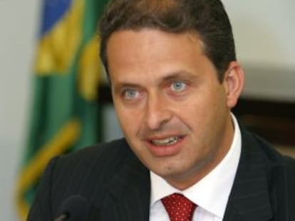 Eduardo Campos, cuando era ministro de Lula, en 2004.