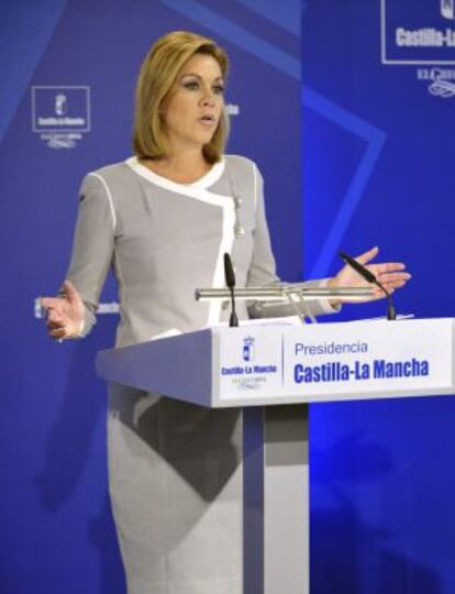La presidenta de Castilla-La Mancha, Mar&iacute;a Dolores de Cospedal. 