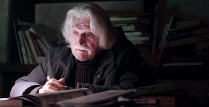 François Cavanna, novelista y periodista francés, en 2008.