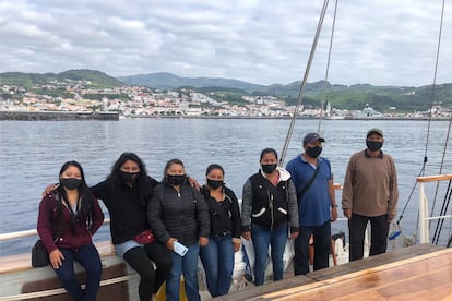 Zapatistas EZLN llega a Islas Azores en Portugal