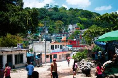 Una vista de la localidad de Coyolillo (Veracruz).