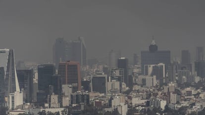 Contingencia de Ciudad de México el pasado marzo.