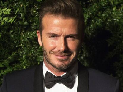 David Beckham en Londres a finales de 2015.