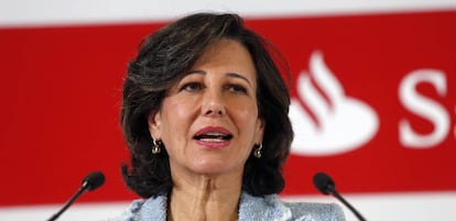 Ana Botín, presidenta de Santander. 