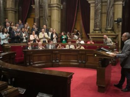 El ‘procés’ secesionista catalán ha erosionado la base de la democracia  las leyes, los órganos de representación de la soberanía y los tribunales, que dirimen sobre la legalidad