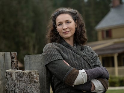 Caitríona Balfe, en una imagen de la séptima temporada de 'Outlander'.