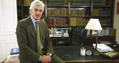 Nazario Ortega, exdecano de los abogados de Bizkaia.