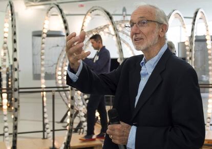 Italian architect Renzo Piano at the Botín Center in Santander, Spain.