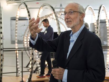 Italian architect Renzo Piano at the Botín Center in Santander, Spain.