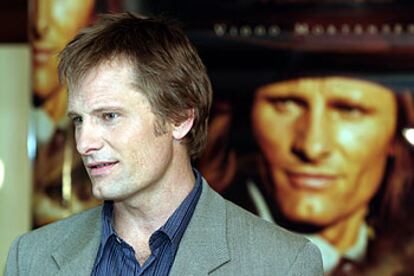 Viggo Mortensen, ayer en Madrid.