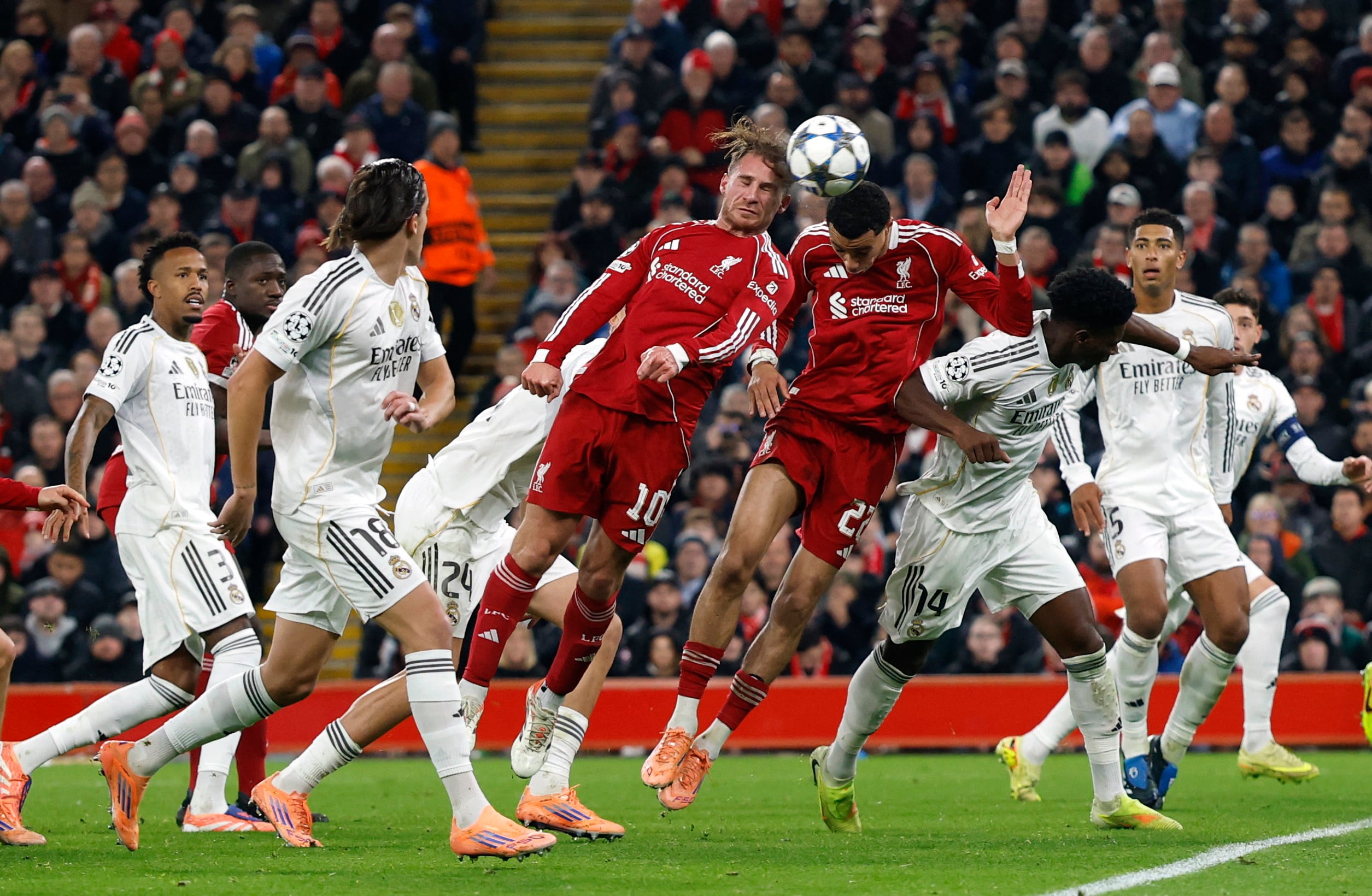 Liverpool - Real Madrid en directo | Courtois no es suficiente y el Madrid cae en Anfield
