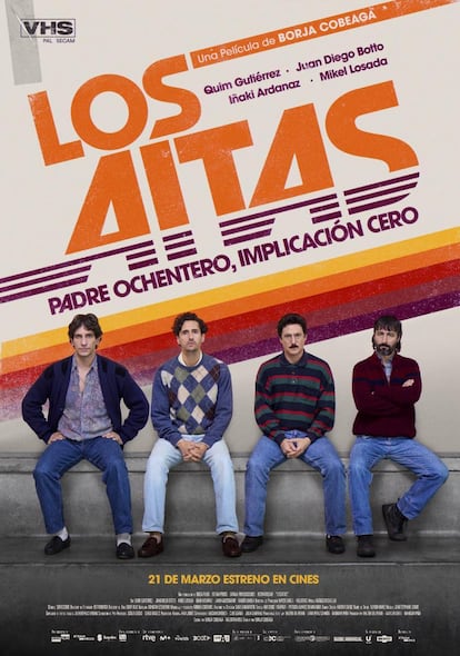 Cartel de 'Los aitas', de Borja Cobeaga.