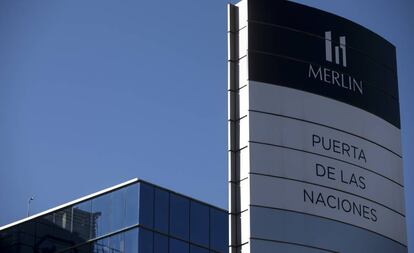 Edificio propiedad de Merlin en Madrid.