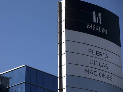 Edificio propiedad de Merlin en Madrid. 