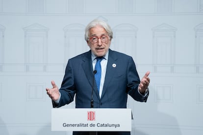 El presidente de Foment del Treball Josep Sánchez Llibre.