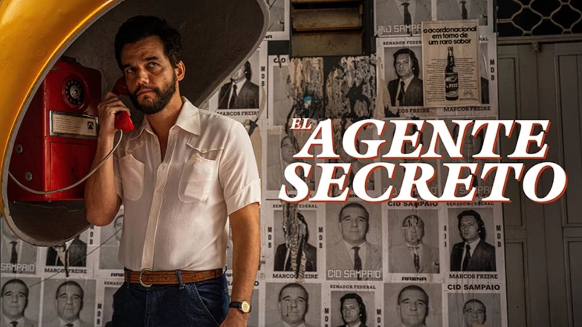 Imagen promocional de la película 'El agente secreto', emitida por Movistar Plus+.