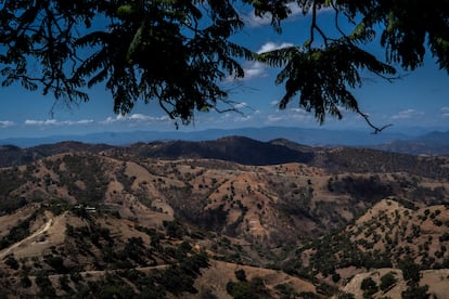 La zona montañosa donde se enclava San Simón Zahuatlán, el municipio con mayor índice de pobreza de México.