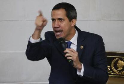 Juan Guaidó, líder de la oposición de Venezela. 