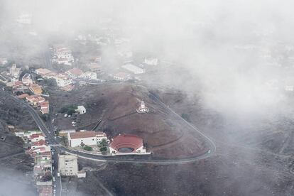 Vista aérea de La Frontera, municipio situado en el centro de El Hierro