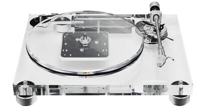 Nuevo tocadiscos transparente Audio-Technica AT-LPA2