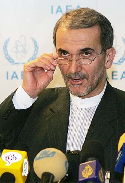 El principal negociador iraní en Viena, Mohamed Basti, ayer.