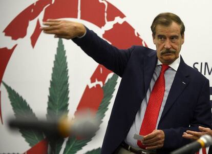 Vicente Fox, en San Francisco del Rincón (Guanajuato).