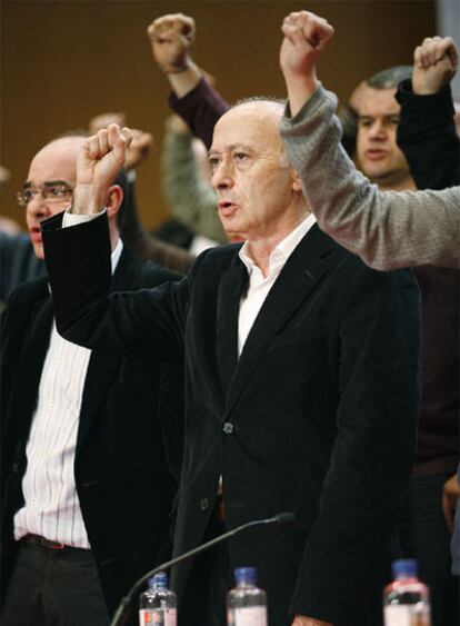 Rodríguez, ayer en la clausura del XII Congreso de la UPG.