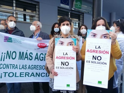 Concentración de Satse en Málaga contra las agresiones a sanitarios
SATSE
