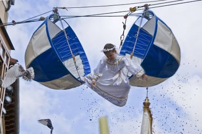 La Bajada del Ángel de Aranda de Duero.