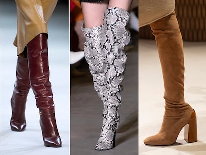 Las botas altas de la temporada