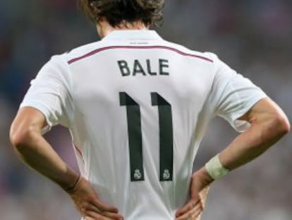 Bale, durante el partido ante la Juventus