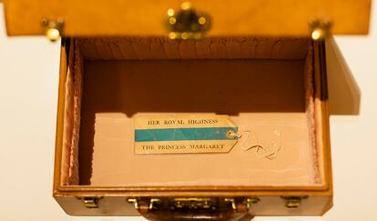 Un maletín realizado para la princesa Margarita de Inglaterra. 