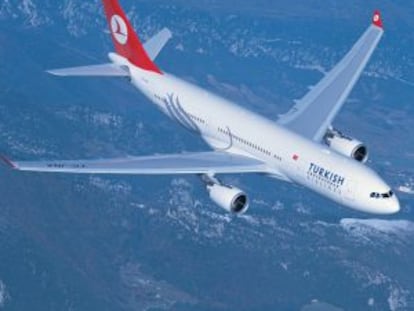 Una avi&oacute;n A330 de la aerol&iacute;nea Turkish Airlines