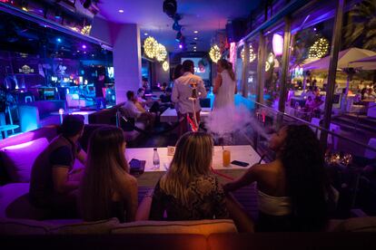 Una discoteca de Barcelona el 18 de junio.