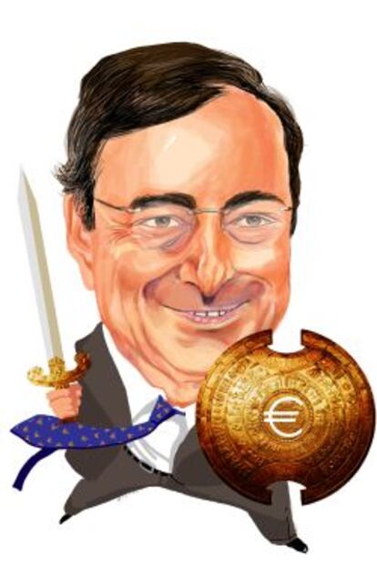 Mario Draghi, presidente del BCE