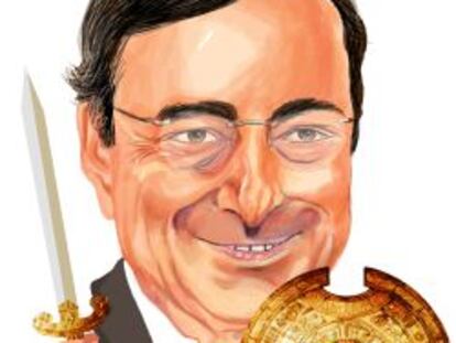 Mario Draghi, presidente del BCE