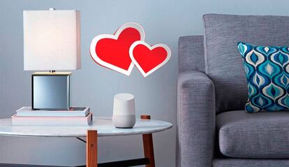 Google Home San Valentin