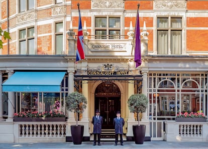 The Connaught Hotel, en Londres, Inglaterra.